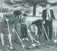 CYC Groundbreaking Ceremony - 1993 Terrapin Yearbook/University Libraries